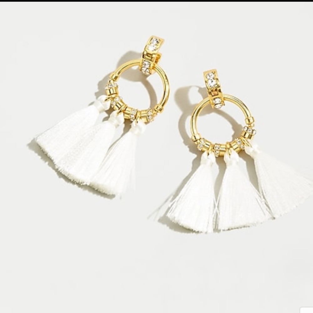 🎉J.Crew🎉Pave Tassel Earrings